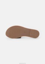 Z62T1866 Women Anna Field 2 Pack Mules Khaki/Gold - Image 6