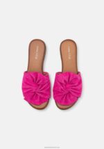 Z62T1867 Women Anna Field Leather Mules Pink - Image 8
