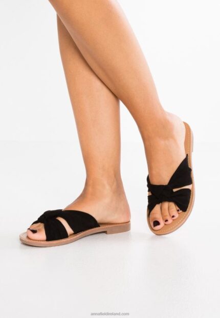 Z62T1868 Women Anna Field Mules Black