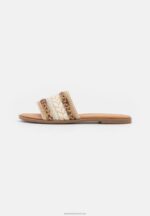 Z62T1869 Women Anna Field Mules Beige - Image 2