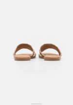 Z62T1869 Women Anna Field Mules Beige - Image 4