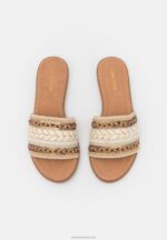 Z62T1869 Women Anna Field Mules Beige - Image 6