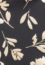 Z62T186 Women Anna Field Jersey Dress Black Gold - Image 3