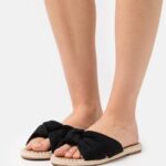 Z62T1870 Women Anna Field Mules Black