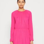 Z62T187 Women Anna Field Jersey Dress Pink
