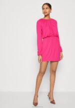 Z62T187 Women Anna Field Jersey Dress Pink - Image 4