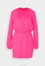 Z62T187 Women Anna Field Jersey Dress Pink - Image 5