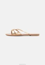Z62T1880 Women Anna Field Mules Gold - Image 2