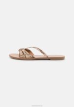 Z62T1882 Women Anna Field Mules Brown - Image 2