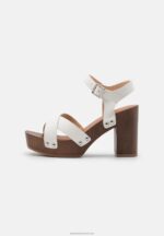 Z62T1889 Women Anna Field Clogs White - Image 2