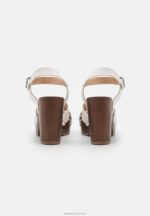 Z62T1889 Women Anna Field Clogs White - Image 4