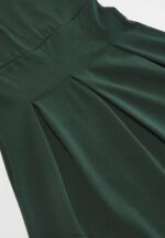 Z62T190 Women Anna Field Jersey Dress Dark Green - Image 3