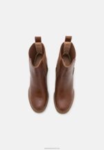 Z62T1920 Women Anna Field Classic Ankle Boots Cognac - Image 6