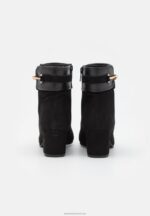 Z62T1928 Women Anna Field Leather Classic Ankle Boots Black - Image 4