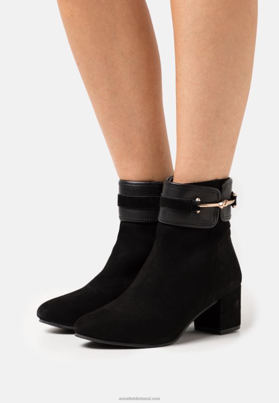 z62t1928_women_anna_field_leather_classic_ankle_boots_black.jpg Z62T1928 Women Anna Field Leather Classic Ankle Boots Black - Image 1