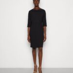 Z62T192 Women Anna Field Shift Dress Black