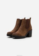 Z62T1940 Women Anna Field Ankle Boots Cognac - Image 3