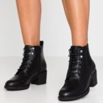 Z62T1941 Women Anna Field Ankle Boots Black