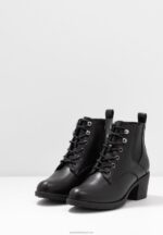 Z62T1941 Women Anna Field Ankle Boots Black - Image 5