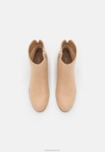 Z62T1945 Women Anna Field Ankle Boots Beige - Image 6