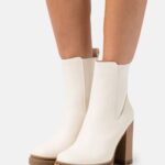 Z62T1949 Women Anna Field Classic Ankle Boots Beige