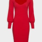 Z62T194 Women Anna Field Jumper Dress Red