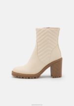 Z62T1950 Women Anna Field Classic Ankle Boots Offwhite - Image 2