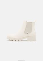 Z62T1953 Women Anna Field Ankle Boots White - Image 2