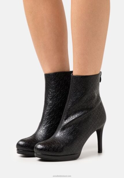 Z62T1955 Women Anna Field Classic Ankle Boots Black
