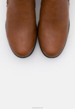 Z62T1956 Women Anna Field Ankle Boots Cognac - Image 6