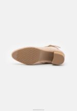 Z62T1962 Women Anna Field Leather Classic Ankle Boots Beige - Image 5