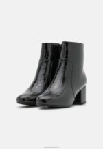 Z62T1965 Women Anna Field Ankle Boots Black - Image 3