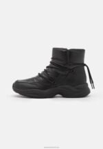 Z62T1969 Women Anna Field Ankle Boots Black - Image 2