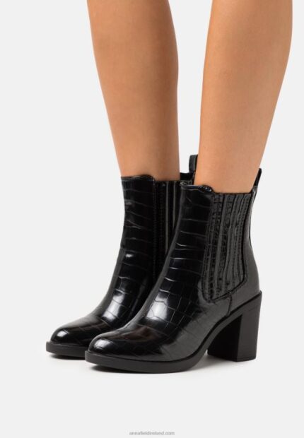 Z62T1970 Women Anna Field Classic Ankle Boots Black