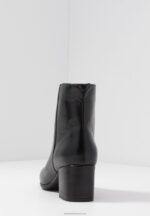 Z62T1980 Women Anna Field Leather Classic Ankle Boots Black - Image 6