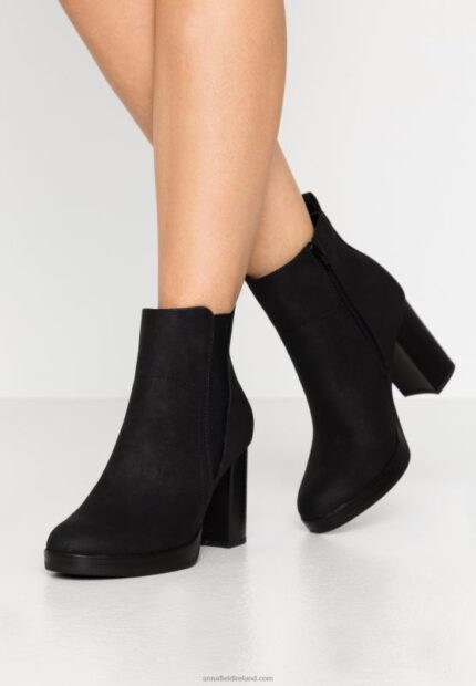 Z62T1981 Women Anna Field Ankle Boots Black