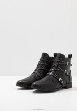 Z62T1984 Women Anna Field Ankle Boots Black - Image 5