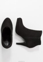 Z62T1985 Women Anna Field High Heeled Ankle Boots Black - Image 4