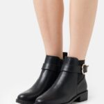 Z62T1989 Women Anna Field Classic Ankle Boots Black