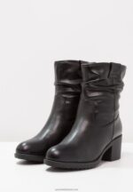 Z62T1992 Women Anna Field Winter Boot Classic Ankle Boots Black - Image 4