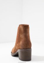 Z62T1994 Women Anna Field Ankle Boots Cognac - Image 6
