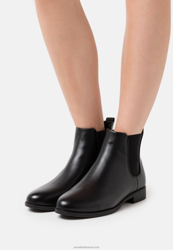 z62t1995_women_anna_field_winter_boot_classic_ankle_boots_black.jpg Z62T1995 Women Anna Field Winter Boot Classic Ankle Boots Black - Image 1