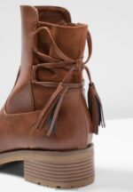 Z62T1996 Women Anna Field Winter Boot Classic Ankle Boots Cognac - Image 3