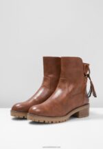 Z62T1996 Women Anna Field Winter Boot Classic Ankle Boots Cognac - Image 5