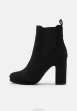 Z62T1997 Women Anna Field High Heeled Ankle Boots Black - Image 2