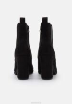 Z62T1997 Women Anna Field High Heeled Ankle Boots Black - Image 4