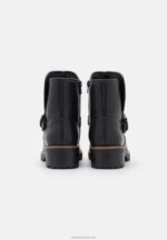 Z62T2001 Women Anna Field Comfort Winter Boot Classic Ankle Boots Black - Image 4