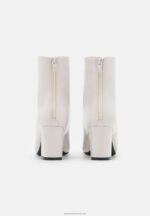 Z62T2004 Women Anna Field Classic Ankle Boots White - Image 4