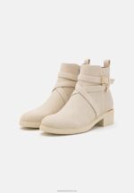 Z62T2010 Women Anna Field Ankle Boots Beige - Image 3