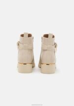 Z62T2010 Women Anna Field Ankle Boots Beige - Image 4